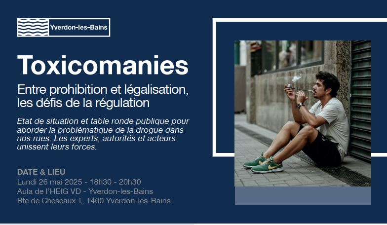 Haut-parleur sur fond bleu